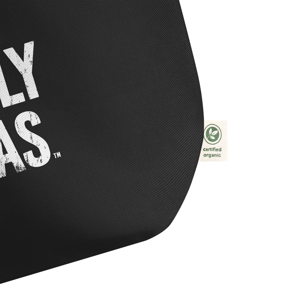 Large organic tote bag