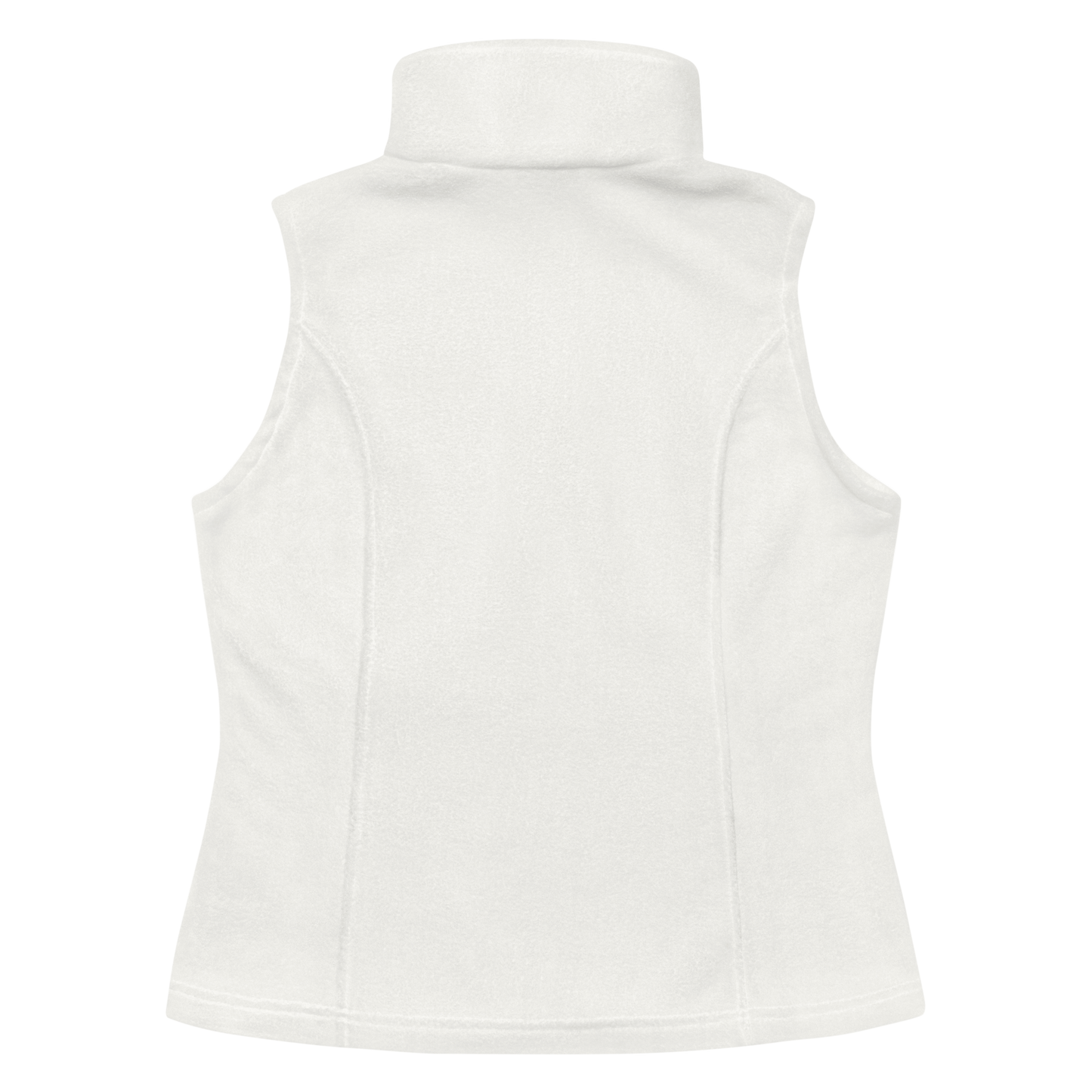 God. Family. Texas. Women’s Columbia Fleece Vest - White