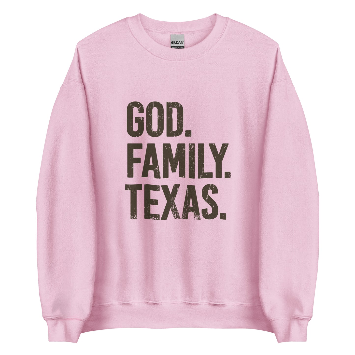 God. Family. Texas. Sweatshirt - Women's