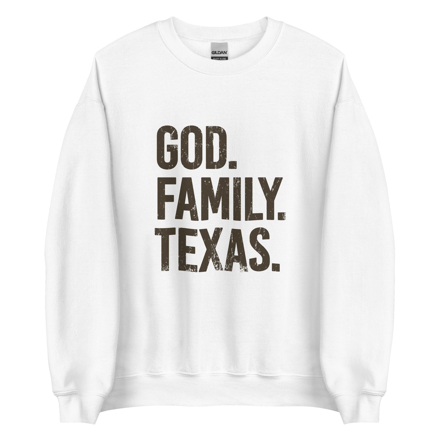 God. Family. Texas. Sweatshirt - Women's