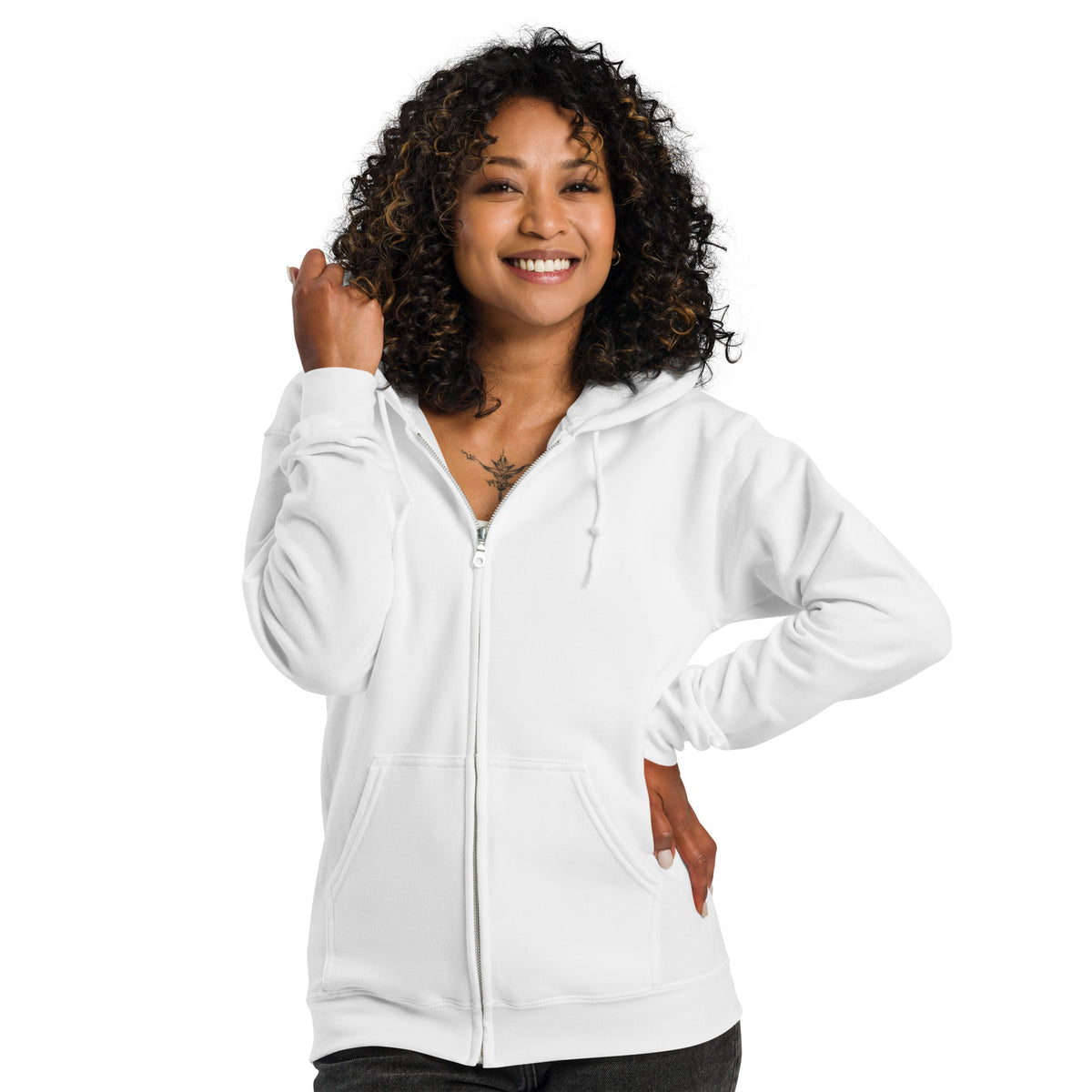 Unisex heavy blend zip hoodie